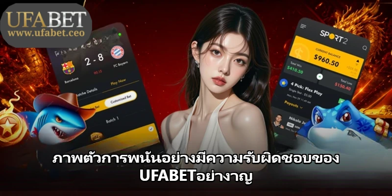 ภาพตัวการพนันอย่างมีความรับผิดชอบของ UFABETอย่างาญ ภาพตัวการพนันอย่างมีความรับผิดชอบของ UFABETอย่างาญ