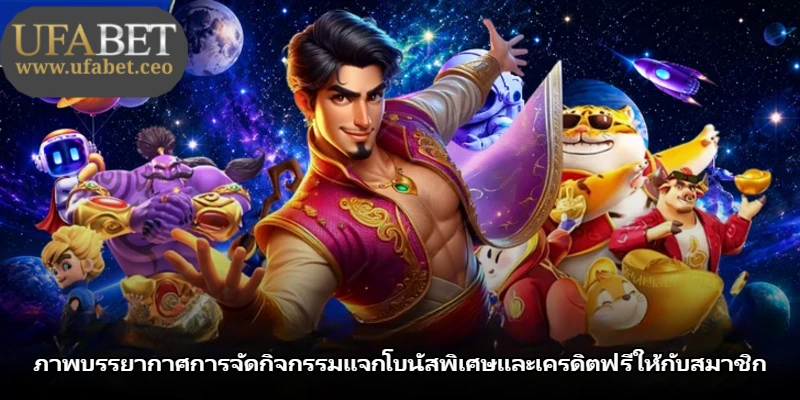 ภาพบรรยากาศการจัดกิจกรรมแจกโบนัสพิเศษและเครดิตฟรีให้กับสมาชิก ภาพบรรยากาศการจัดกิจกรรมแจกโบนัสพิเศษและเครดิตฟรีให้กับสมาชิก